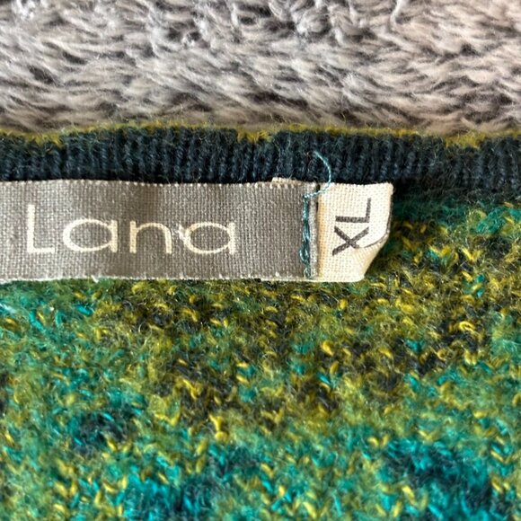 Lana Cardigan Sweater XL Rose Org Cotton Wool Fairy Cottagecore Boho Y2K 18603 - Picture 3 of 9